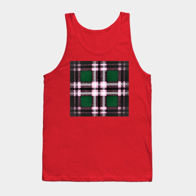 Plaid Paradise Tank Top by Packson Jollock